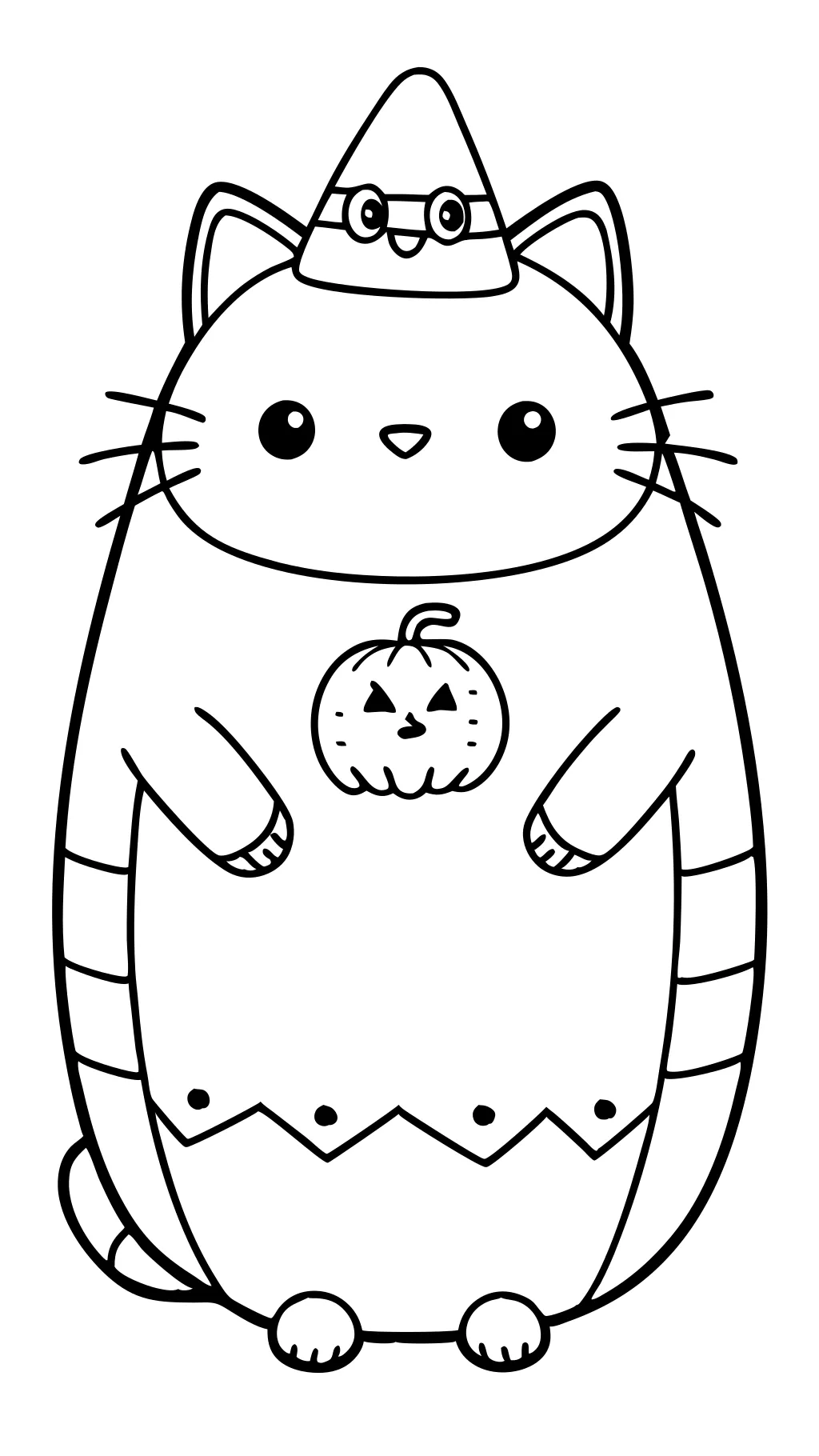 Páginas para colorear Pusheen